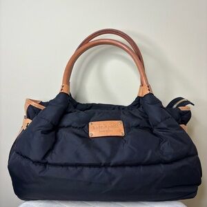 Kate Spade Black and Tan Women's Bag